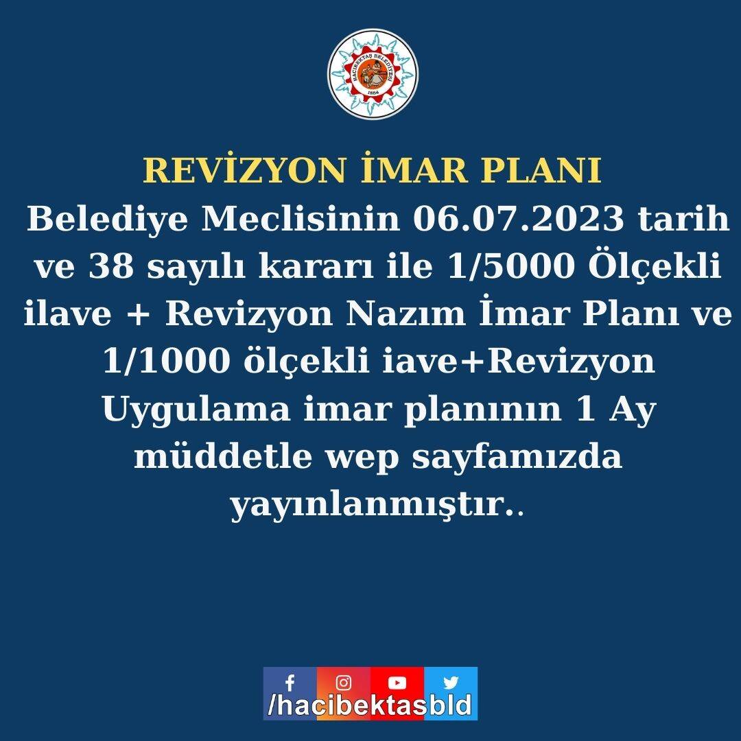 Revizyon İlanı