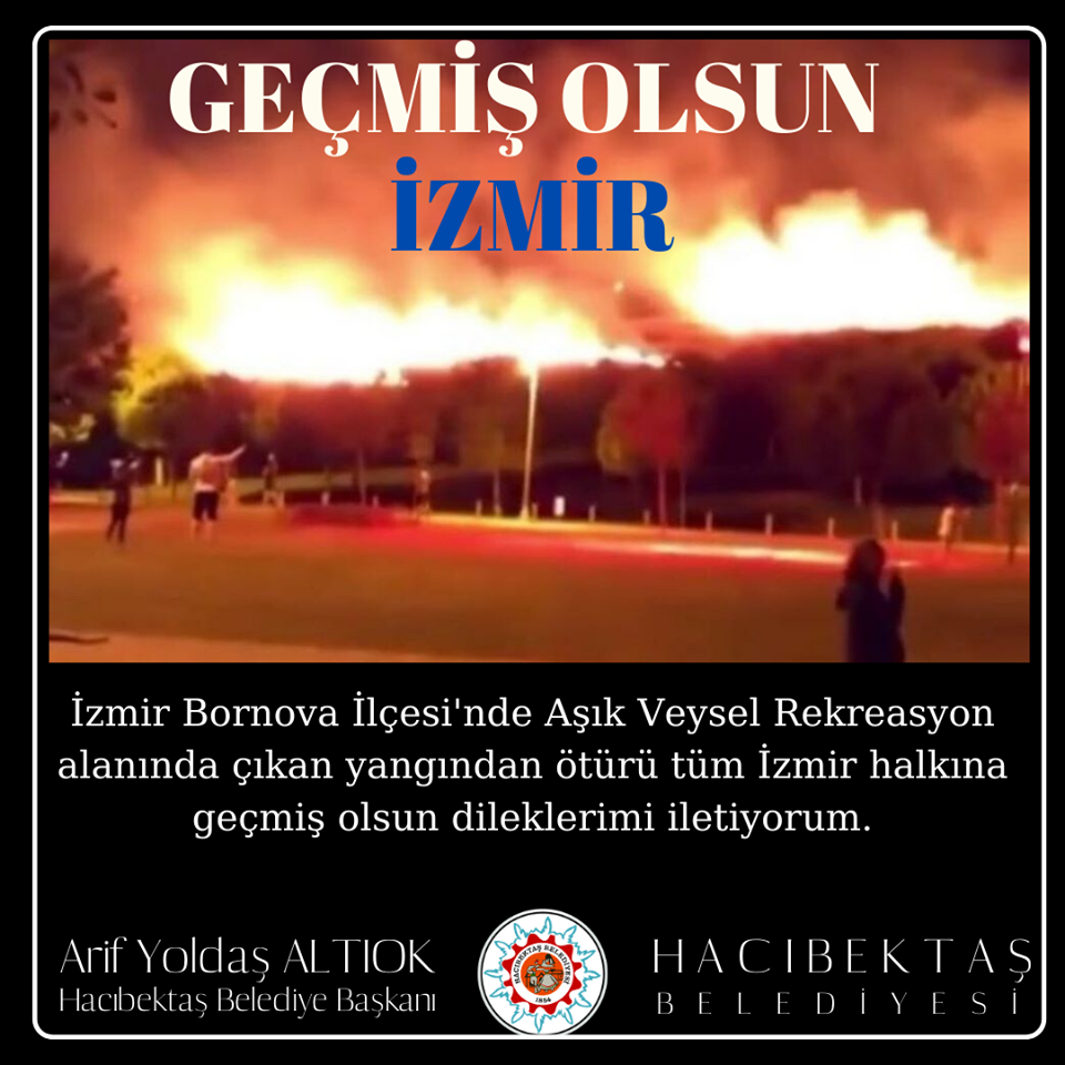 Geçmiş Olsun İzmir.