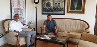 Veli Ağbaba’nın Hacıbektaş Ziyareti