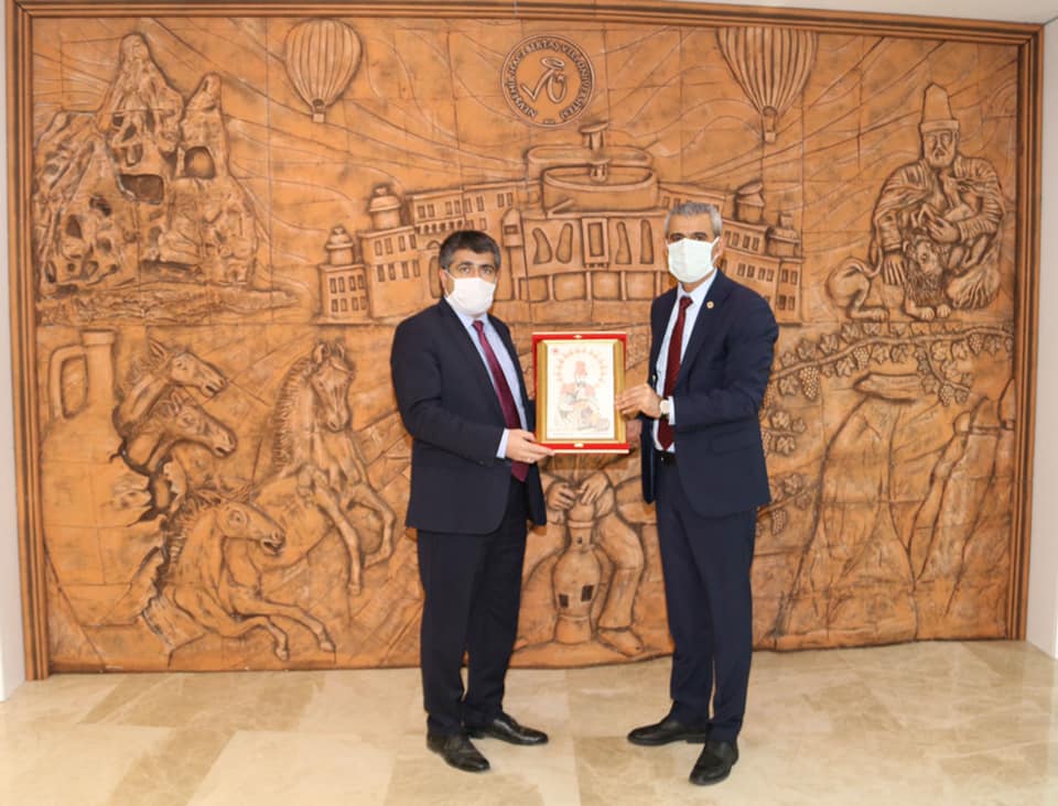 Nevşehir Hacı Bektaş Veli Üniversitesi Rektörü Prof.Dr. Semih AKTEKİN’i Ziyaret