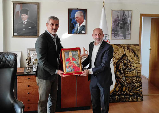 Genel Başkan Yardımcımızın Belediyemizi Ziyareti.