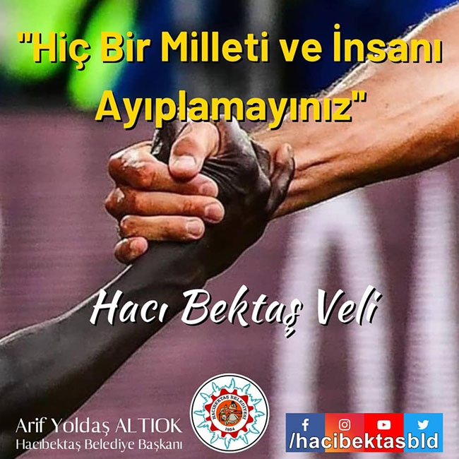 Hiç Bir Milleti ve İnsanı Ayıplamayınız.
