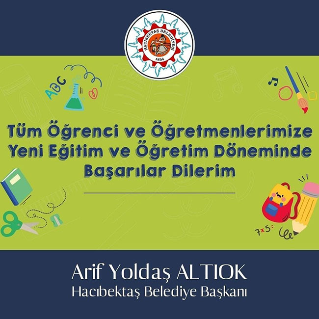 Tüm Öğrenci ve Öğretmenlerimize Başarılar Dileriz.