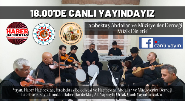 Hacıbektaş Abdallar ve Müzisyenler Derneği Canlı Müzik Dinletisi