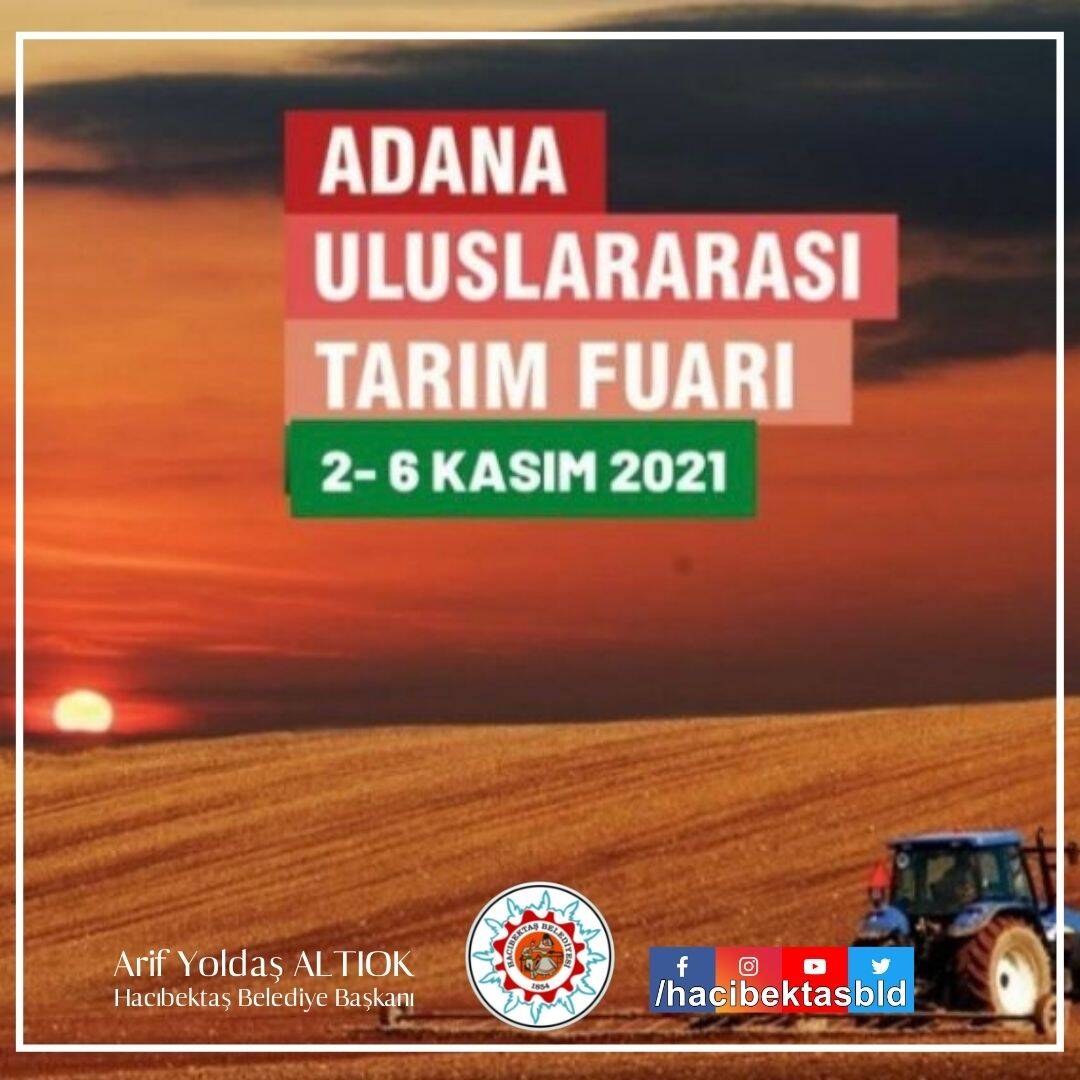 6 Kasım 2021 Cumartesi Günü Adana Tarım Fuarına Ücretsiz Minibüs Kaldırılacaktır.