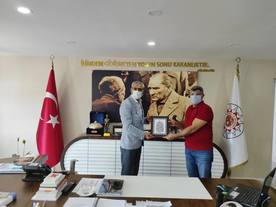 Nevşehir Hacı Bektaş Veli Ünüversitesi Rektör Yardımcımız Sayın Mustafa Hilmi Çolakoğlu Ziyaret