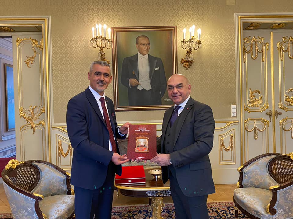 Türkiye Cumhuriyeti Viyana Büyükelçimiz Sayın Ozan Ceyhun’u Ziyaret