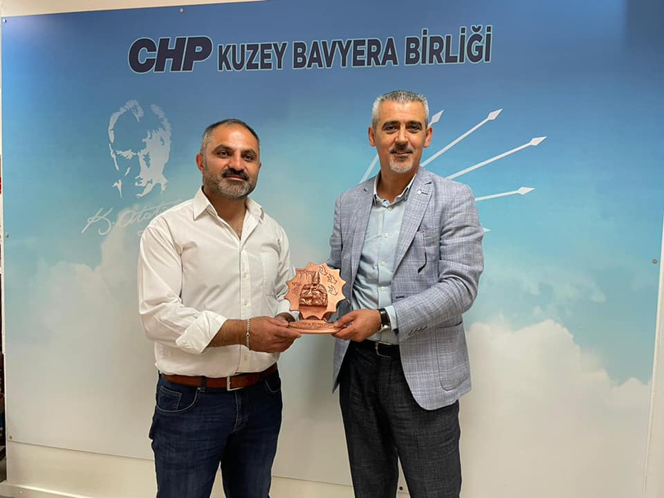 Almanya Nürenberg Cumhuriyet Halk Partisi Küzey Bavyera Birliğini Ziyaret