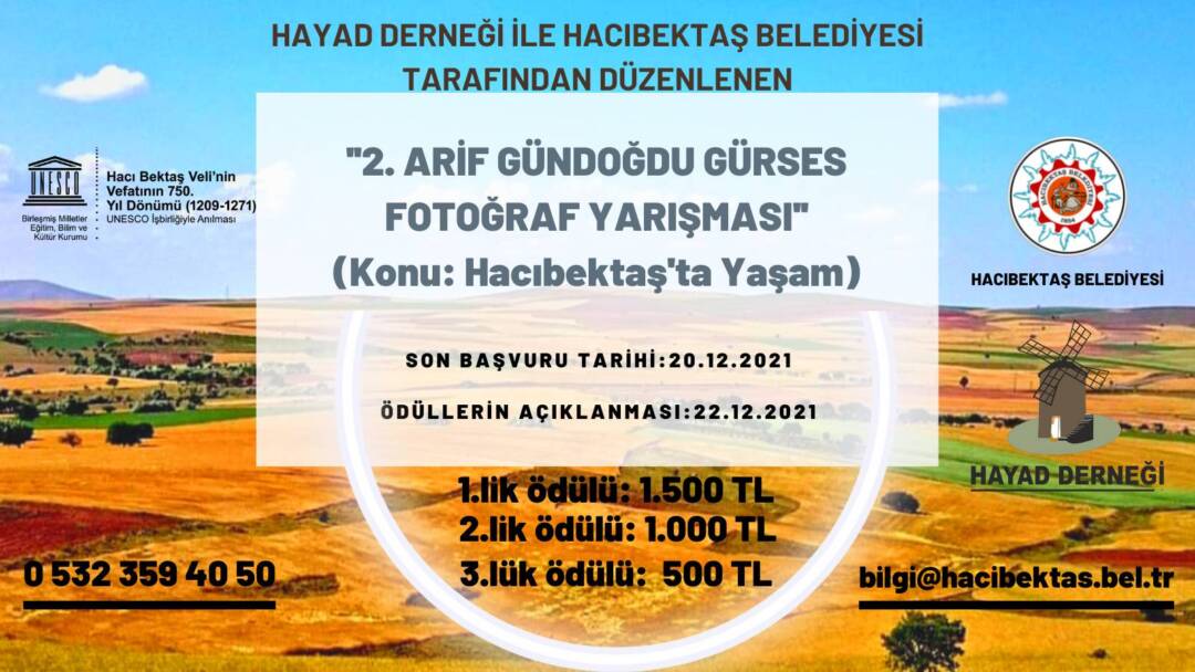 Fotoğraf Yarışması Şartnamesi Yayınlandı