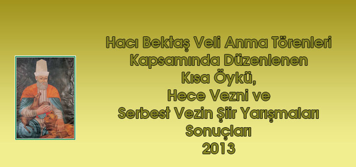 2013 Yılı Kısa Öykü ve Şiir Yarışmaları  Sonuçları