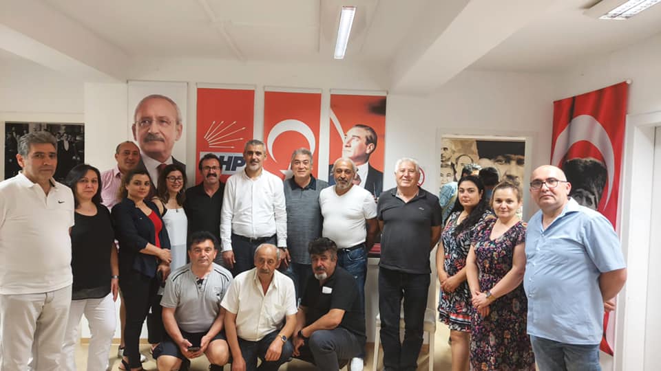 Cumhuriyet Halk Partisi Frangfurt Temsilciliğini Ziyaret