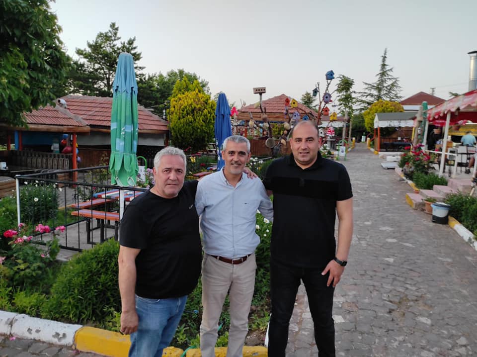 Ömer Eren ve Kaymaklı Belediye Başkanımız Harun Çekiç’i Misafir Ettik