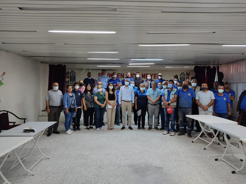 Hacıbektaş Belediyemizin Emekçi Personelleri ile Bayramlaşma