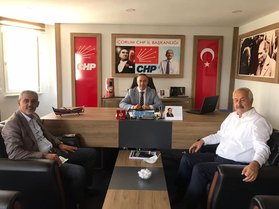 Tokat Milletvekilimiz Kadim Durmaz ile Birlikte Çorum İl Başkanlığını Ziyaret