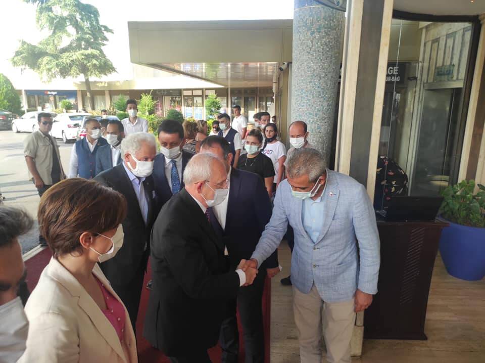 Genel Başkanımız Sayın Kemal Kılıçdaroğlu’nu Karşıladık.