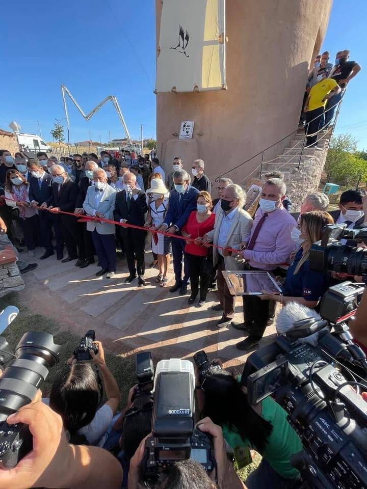 Yel Değirmeninin Restorasyonu Tamamlanarak  Açılışı Yapıldı.