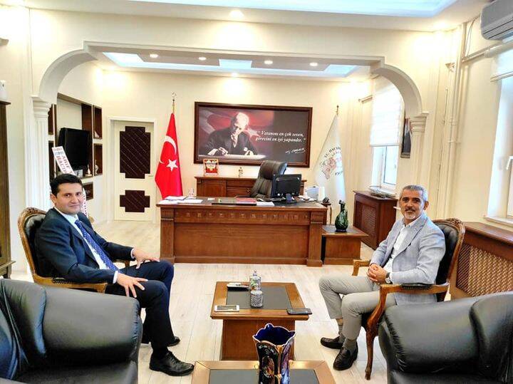 Sayın İbrahim Engin Şenay’a hayırlı olsun ziyaretinde bulunduk.