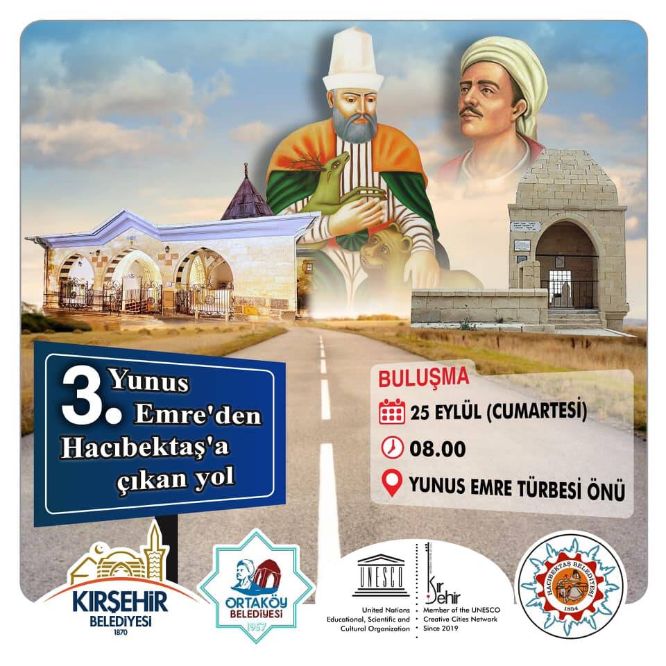 3. YUNUS EMREDEN HACIBEKTAŞ’A ÇIKAN YOL” YÜRÜYÜŞÜ…