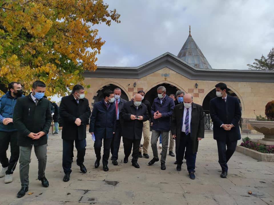 Sayın Nabi Avcı’nın Hacı Bektaş Veli Türbemizi Ziyareti