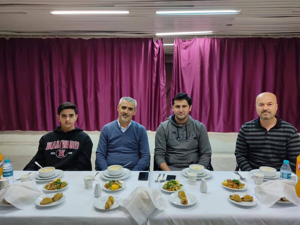 Semah Ekibi ile Akşam Yemeğinde Bir Araya Geldik.