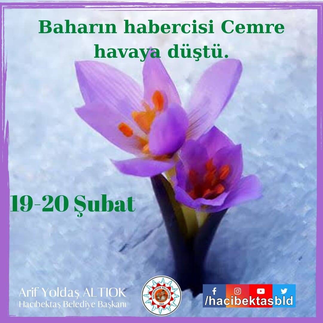 Baharın Habercisi Cemre Havaya Düştü