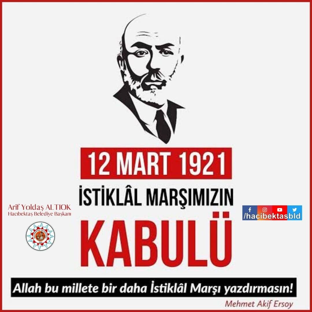 İstiklal Marşı’mızın 101. Yılı Kutlu Olsun
