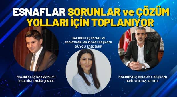 Hacıbektaş Esnafları Toplanıyor