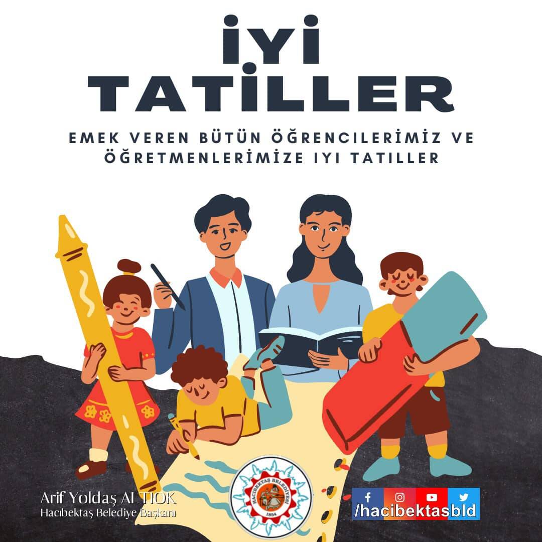 İyi tatiller Çocuklar.