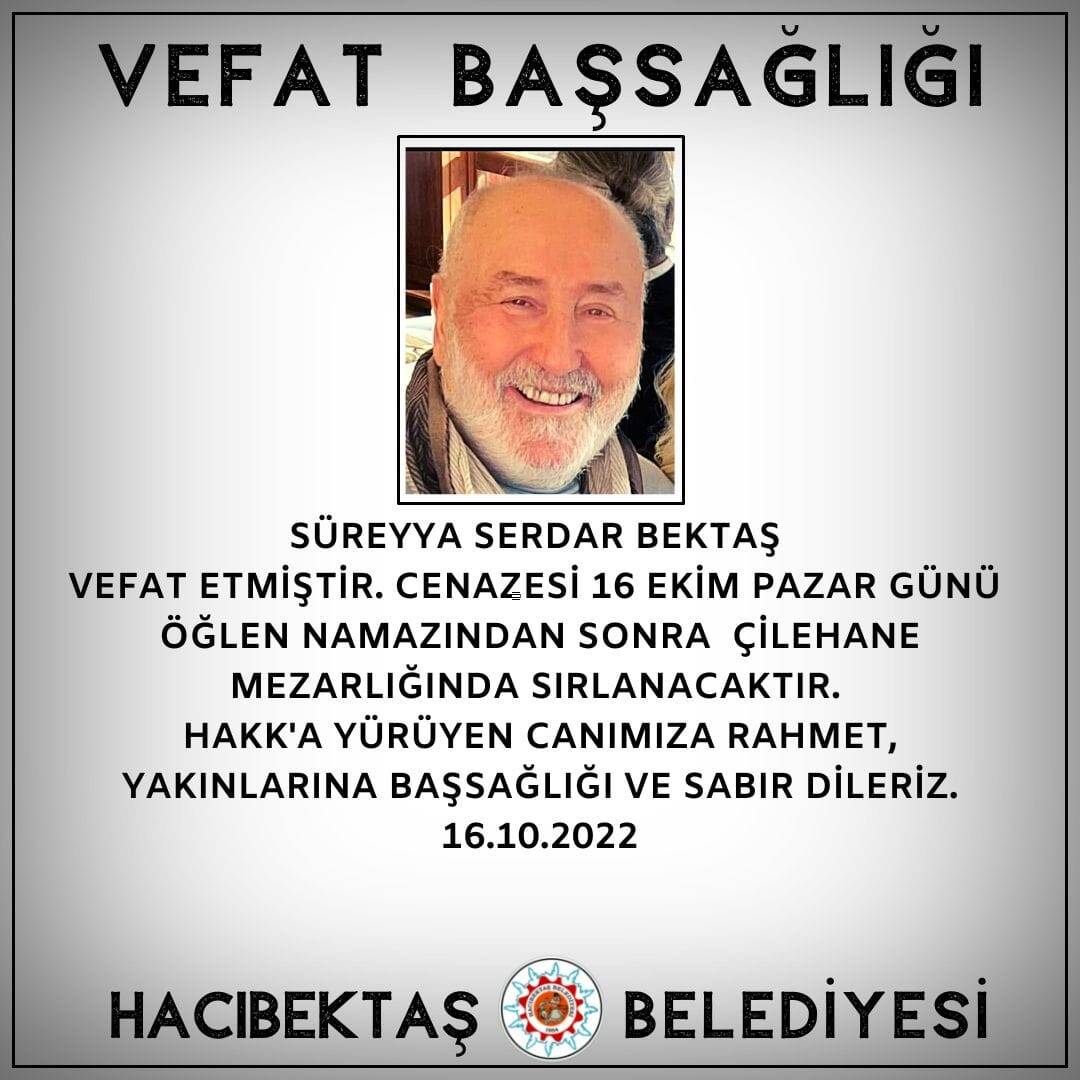 Süreyya Serdar BEKTAŞ