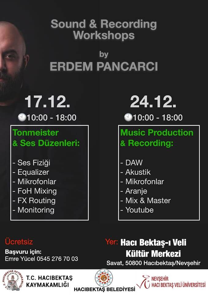 Ücretsiz Tonmeisterlik ve Müzik Yönetmenliği Eğitimi