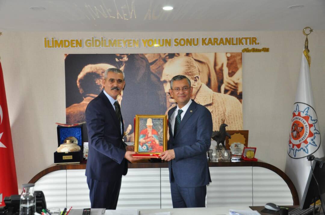 Özgür Özel’i Hacıbektaş Belediyemizde Misafir Ettik