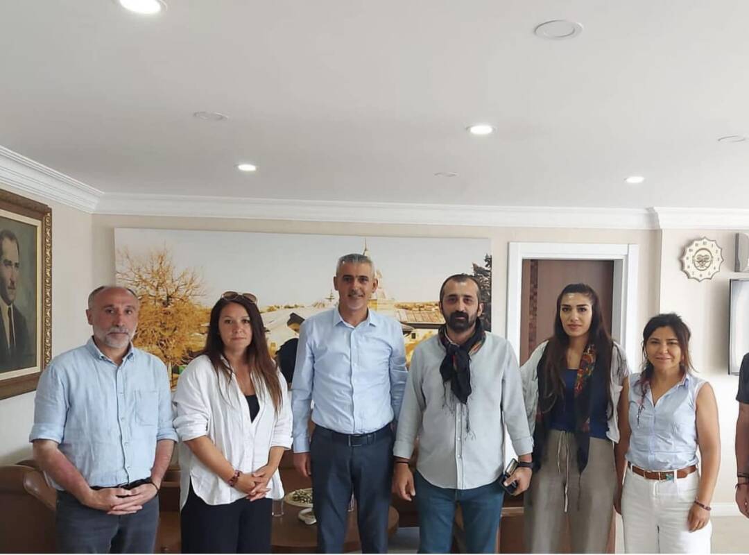 Yol Tv’nin Türkiye ve Almanya Temsilcilerini Belediyemizde Misafir Ettik