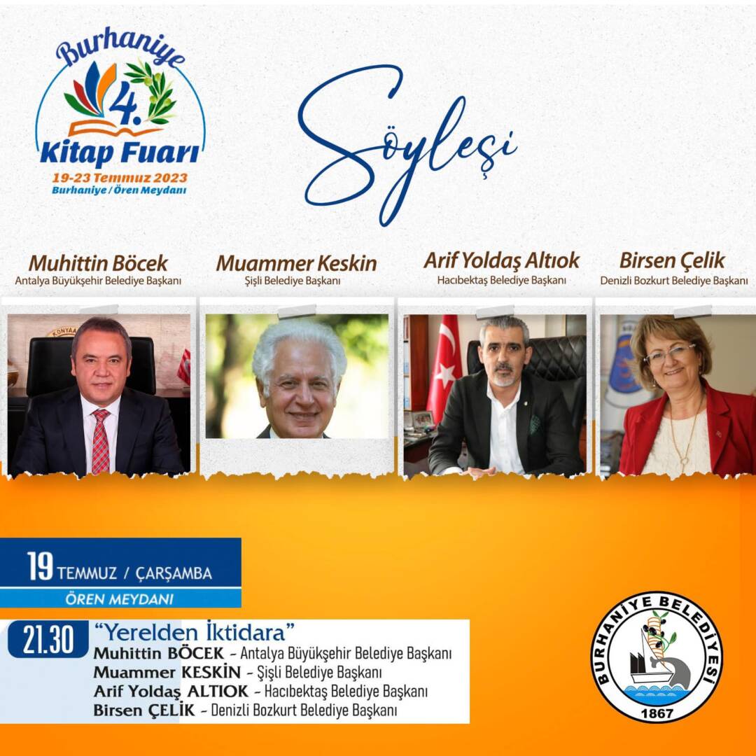 Burhaniye Belediyesinin Düzenlediği 4. Kitap Fuarı Etkinkinliği