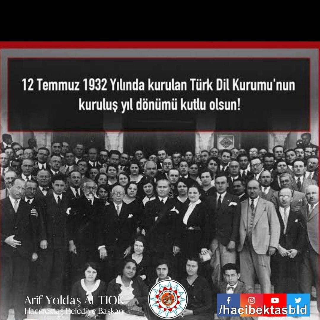 Türk Dil Kurumu’nun 91. Kuruluş Yıl Dönümü Kutlu Olsun.