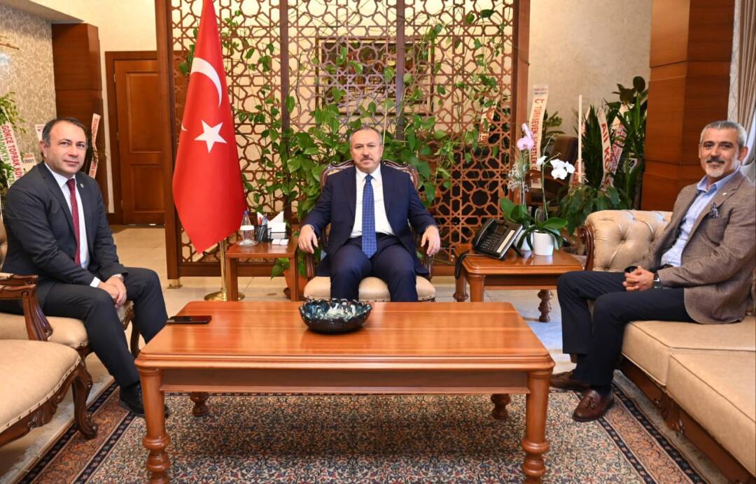 Nevşehir Valimiz Sayın Ali FİDAN’a Hayırlı Olsun Ziyareti