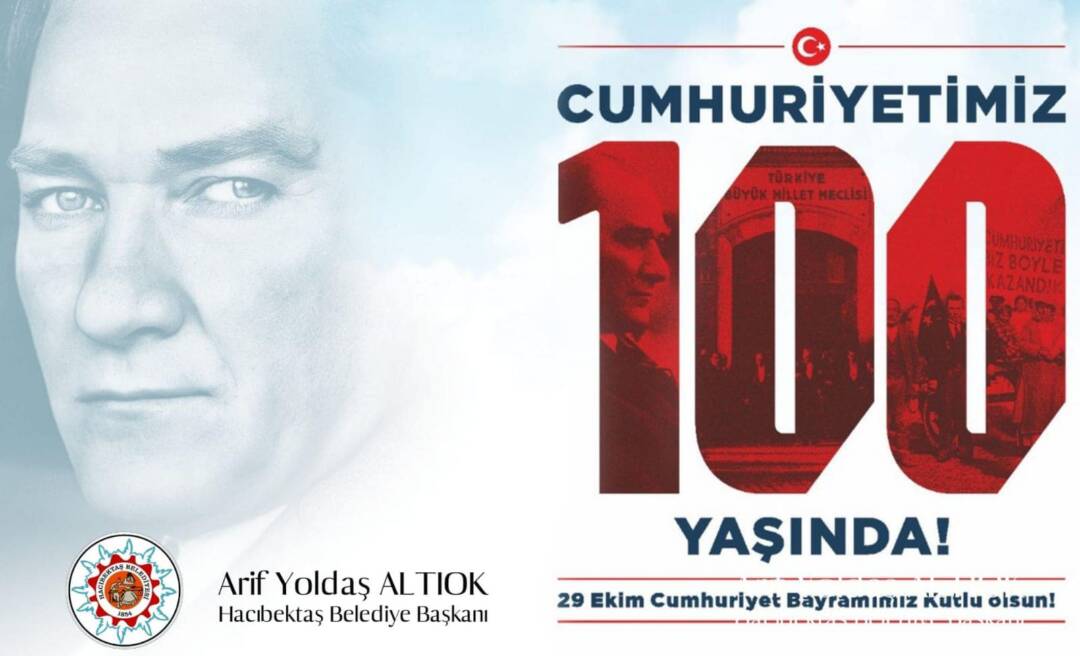 Yaşasın Cumhuriyet.