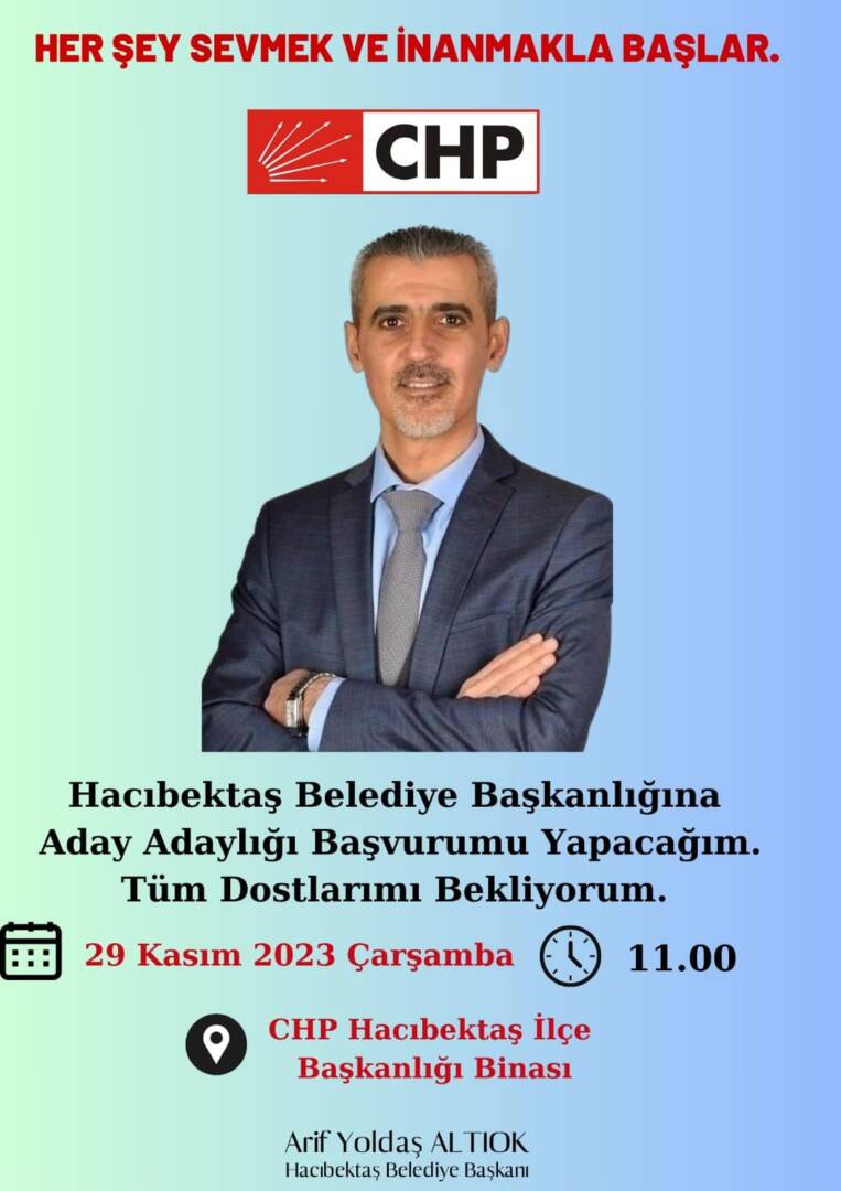 Her Şey Sevmek ve İnanmakla Başlar.