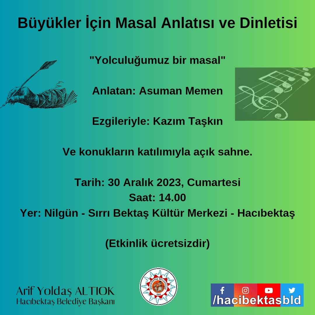 Büyükler İçin Masal Anlatısı ve Dinletisi