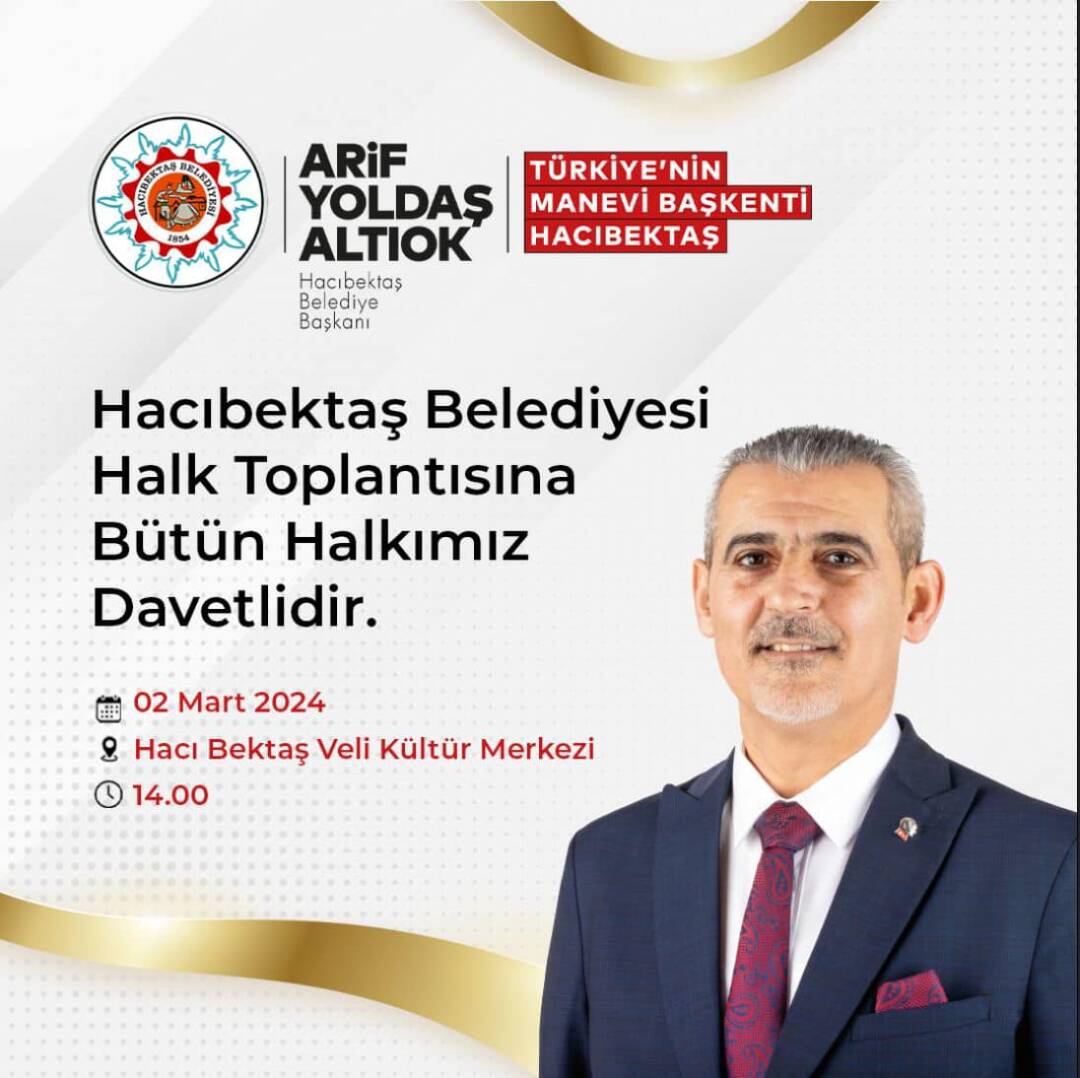 Halk Toplantımıza Tüm Halkımız Davetlidir.