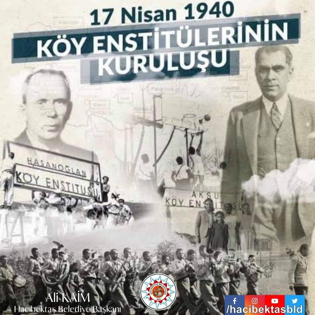 Köy Enstitüleri’nin 84. Kuruluş Yıl Dönümü Kutlu Olsun.