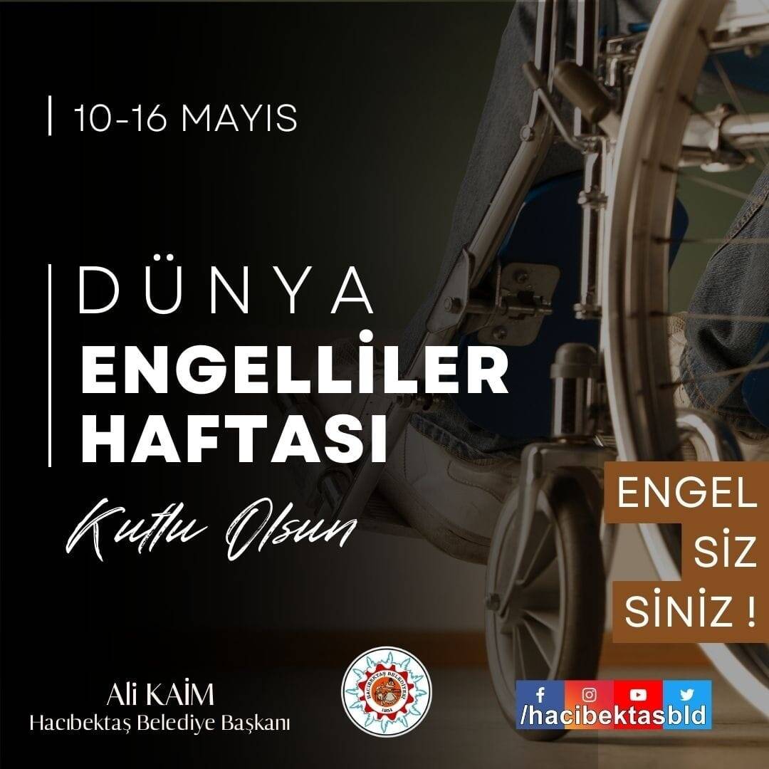 Engelliler Haftası Kutlu Olsun.