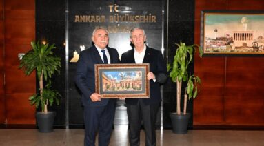 Ankara Büyükşehir Belediye Başkanı Sayın Mansur Yavaş’ı ziyaret ettik.
