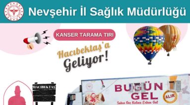 Nevşehir İl Sağlık Müdürlüğü’nden Önemli Duyuru!
