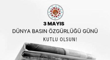 Tüm basın emekçilerinin 3 Mayıs Dünya Basın Özgürlüğü Günü kutlu olsun.