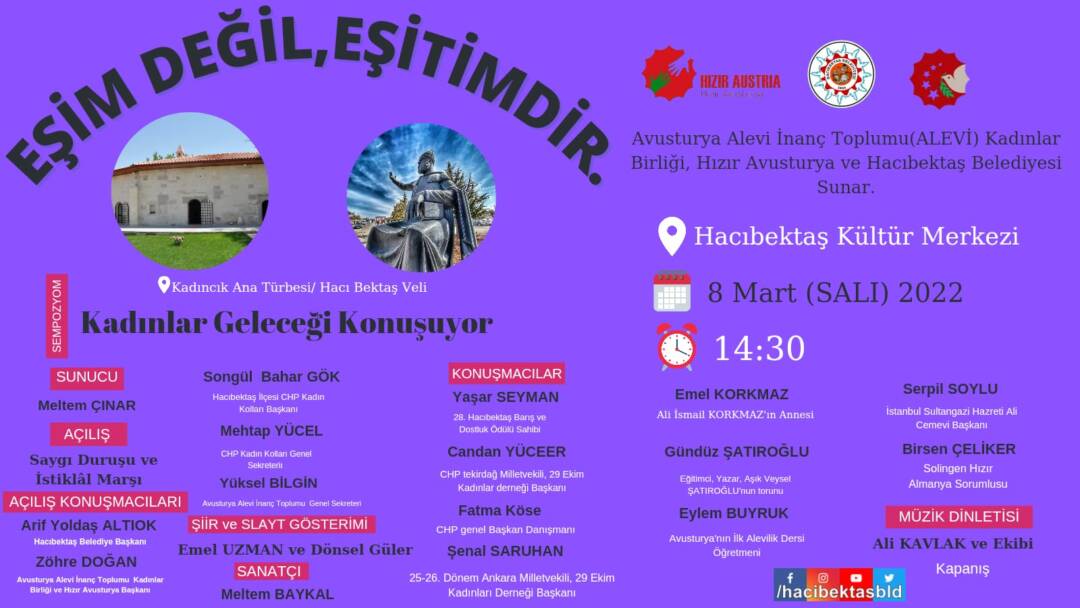 8 Mart Dünya Emekçi Kadınlar Günü Programı