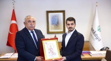 Çankaya Belediye Başkanı Sayın Hüseyin Can Güner’e Ziyaret