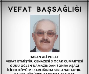 Hasan Ali Polat Vefat ve Başsağlığı