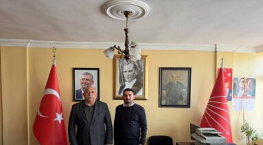Hacıbektaş Cumhuriyet Halk Partisi İlçe Başkanı Sayın Ali Ceyhan’ı Makamında Ziyaret