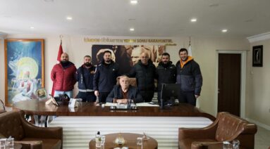 Hacıbektaş Gücü Spor Kulübü’nü belediyemizde misafir ettik.