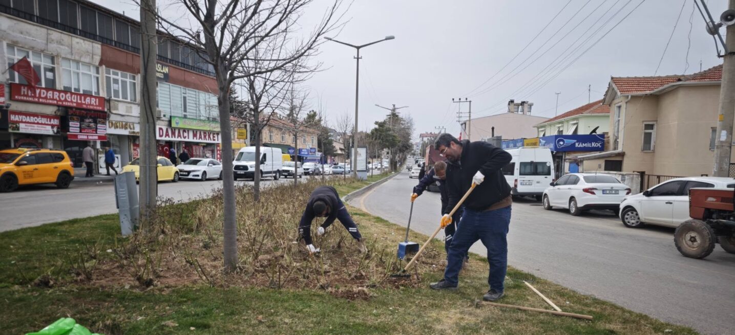 Park ve Bahçeler Çalışmalarına Devam Ediyor.
